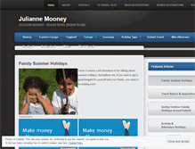 Tablet Screenshot of juliannemooney.com